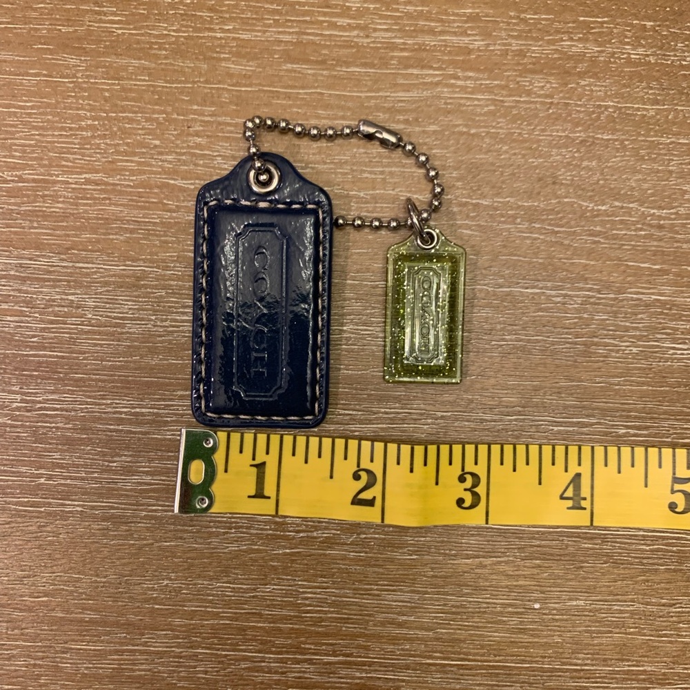 Set of Coach Blue and Green Hang tags - Picture 4 of 4
